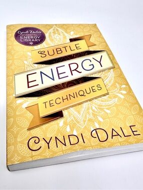 Subtle Energy Techniques book paperback never read! rare / htf spiritual book